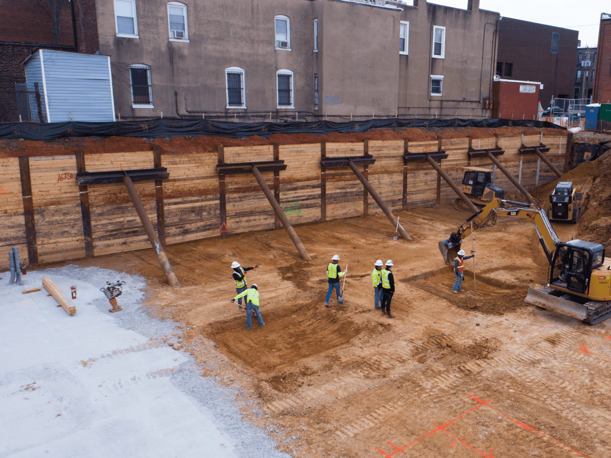 Foundation and basement construction